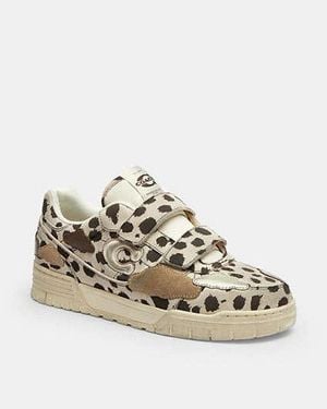 COACH Double Strap Soho Trainer With Clouds - Black