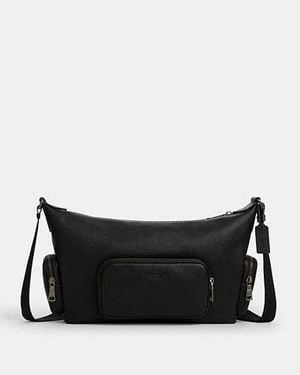 COACH Finn Crossbody Bag With Pockets - Black
