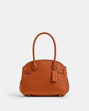 COACH Borsa Soft Empire Carryall 21 - Nero