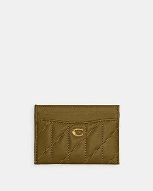 COACH Essential Card Case - White