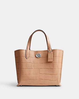 COACH Bolso Tote Willow 24 En - Negro