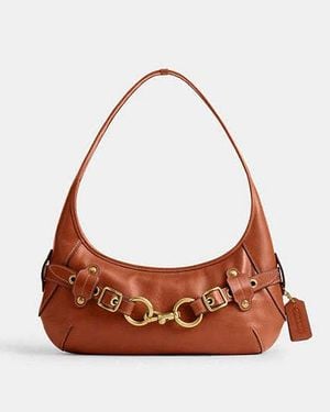 COACH Belted Ergo Shoulder Bag - Black