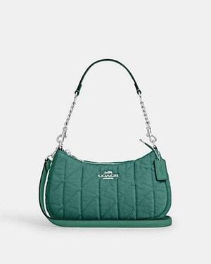 COACH Teri Shoulder Bag - Green