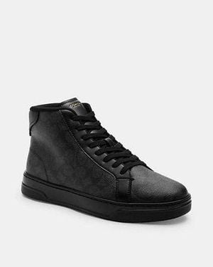 COACH High Line High Top Trainer - Black