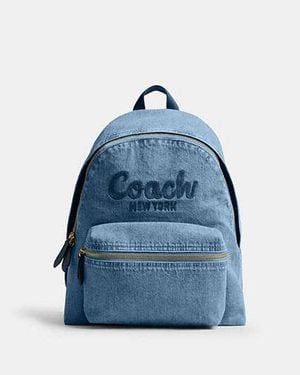COACH Sac À Dos Cargo - Bleu