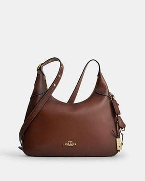 COACH Ella Shoulder Bag - Brown