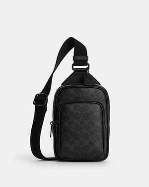 COACH Racer Sling Pack - Black