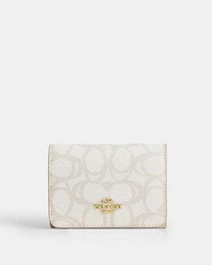 COACH Portemonnaie Mit Kartenhalter - Schwarz