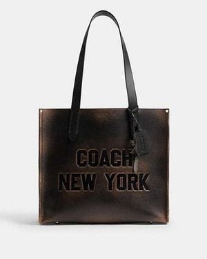 COACH Relay Tote Bag 34 - Black