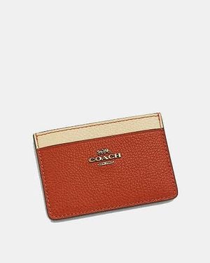 COACH Gratis Kartenetui Für Frauen - Rot