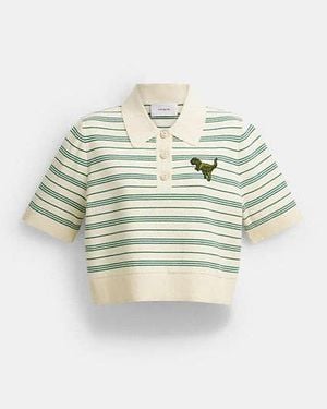 COACH Rexy 10Th Birthday Polo - Black