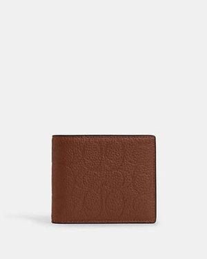 COACH Portefeuille 3 En 1 En Cuir Exclusif - Blanc