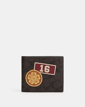 COACH 3-In-1 Wallet - Black