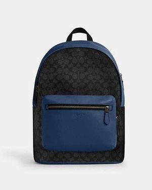 COACH West Backpack - Blue
