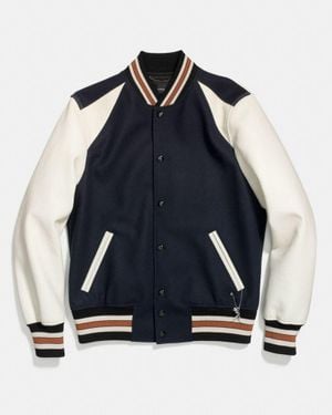 COACH Varsity Jacket - Blue