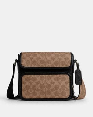 COACH Sullivan Flap Crossbody Bag - Black