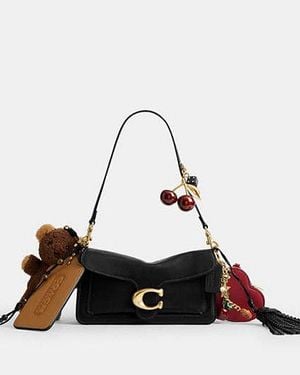 COACH Tabby Shoulder Bag 26 With Charms - Black