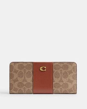 COACH Portafoglio Sottile Essential - Bianco