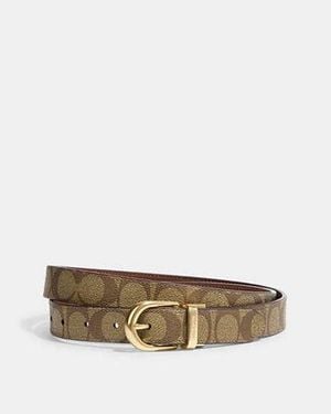 COACH Classic Buckle Cut To Size Reversible Belt, 25 Mm - Black