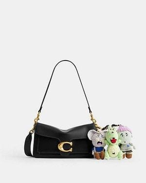 COACH Brain Dead Weiche Tabby Schultertasche 26 - Schwarz