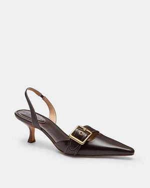 COACH Margot Slingback - Black