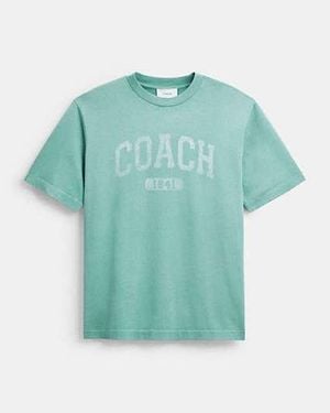 COACH Sun Fade Easy T-Shirt - Green