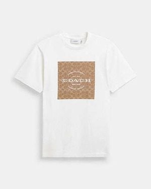 COACH Signature T-Shirt - Black