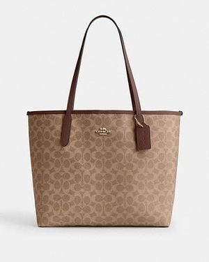 COACH Borsa Larga City - Nero