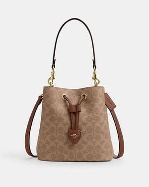 COACH Rowan Bucket Bag - Black