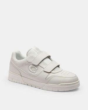 COACH Double Strap Soho Trainer - White