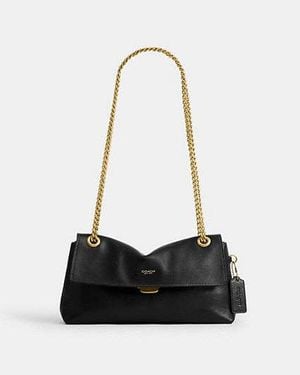 COACH Chelsea Shoulder Bag 26 With Chain - Black