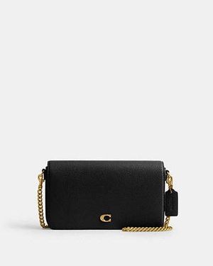 COACH Mila Crossbody Bag With Signature Canvas - Black