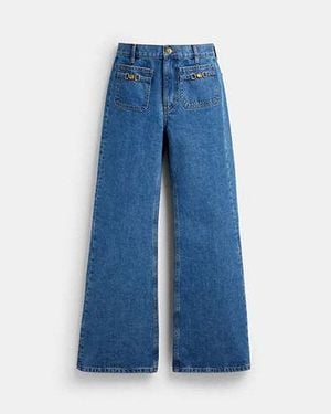 COACH C Denim Trousers - Blue
