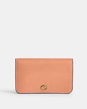 COACH Essential Slim Card Case - Black