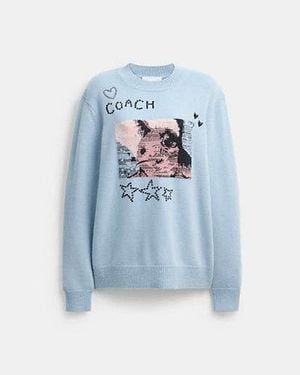 COACH Jersey - Azul