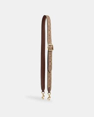 COACH Reversible Strap - Black