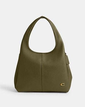 COACH Borsa A Tracolla Lana - Verde