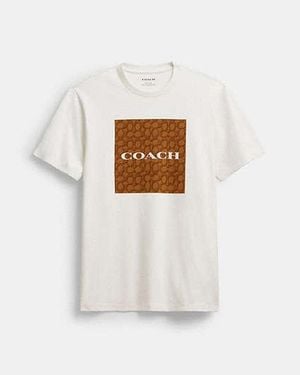 COACH Signature Classic T-Shirt - Black