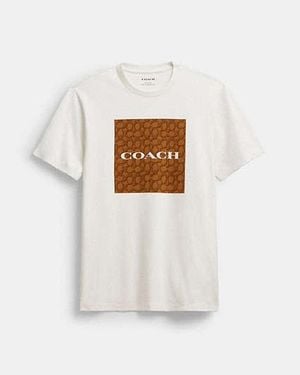 COACH Signature Classic T-Shirt - Black