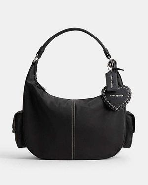Coachtopia Cargo Shoulder Bag - Black