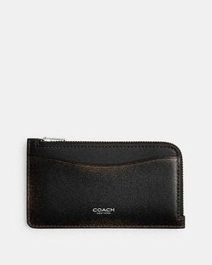 COACH Porta Carte Di Credito - Nero