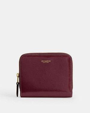 COACH New York Billfold Wallet - Red