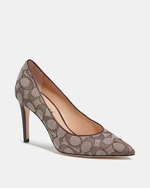 Coach heels pumps deals