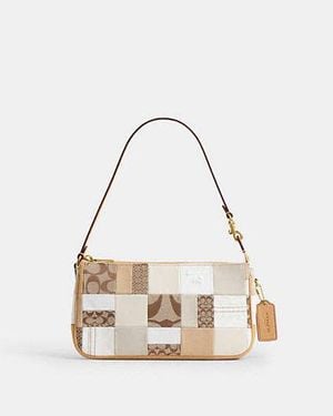 COACH Plaza Bag 25 With Patchwork - Black