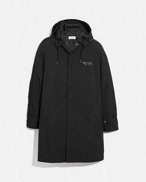 COACH Cappotto Con Cappuccio Rexy E Carrozza - Nero
