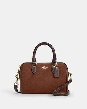 COACH Mini Rowan Crossbody Bag - Black