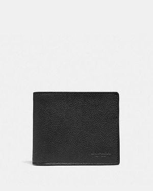 COACH Id Billfold Wallet - Black