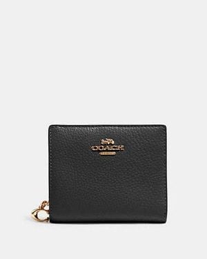 COACH Snap Wallet - Black