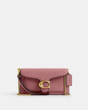 COACH Tabby Chain Crossbody Bag 19 - Red