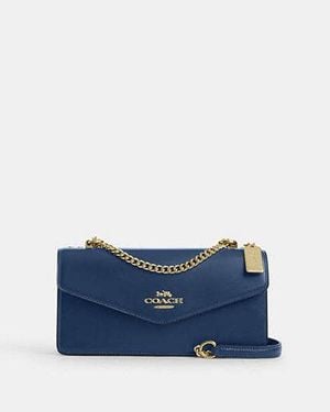 COACH Sac Bandoulière Enveloppe Klare - Bleu